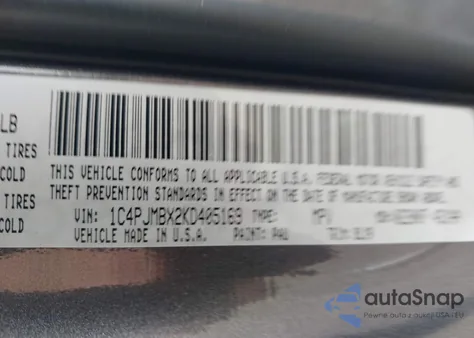 2019 Jeep Cherokee Trailhawk Elite 4X4 из США, поврежденный, VIN 1C4PJMBX2KD405169